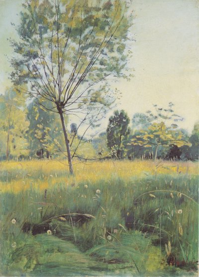 La vallée dorée - Ferdinand Hodler